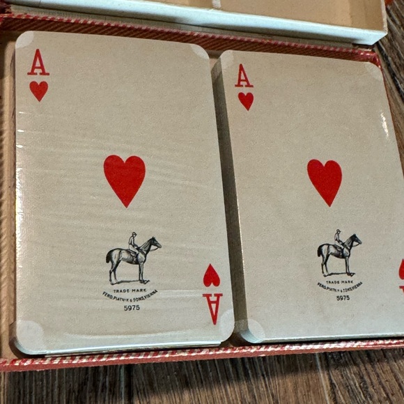 Vintage Hoyle playing cards double deck set Nassau Bahamas souvenir deadstock - Picture 16 of 16